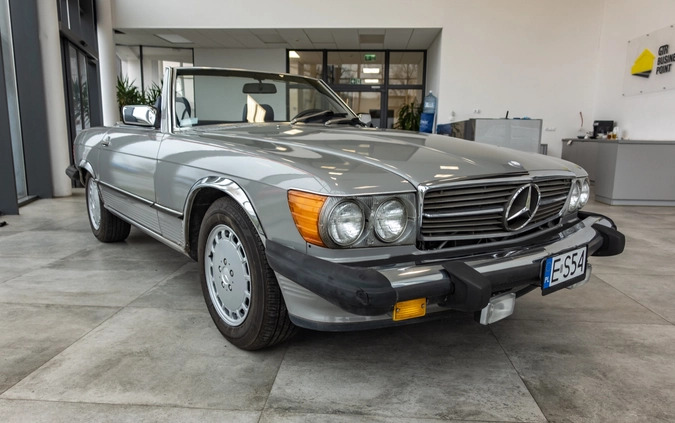 Mercedes-Benz SL cena 79900 przebieg: 148345, rok produkcji 1987 z Stryków małe 631